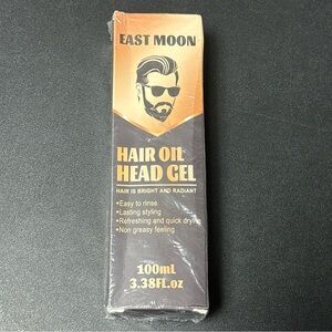 Hair Oil Head Gel - Black and Orange